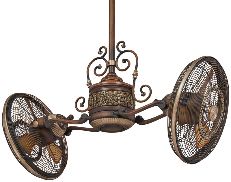 Minka Aire - F502L-BCW - 42"Performance Fan - Traditional Gyro - Belcaro Walnut