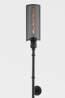 One Light Wall Sconce<br /><span style="color:#4AB0CE;">Entrega: 4-10 dias en USA</span><br /><span style="color:#4AB0CE;font-size:60%;">PREGUNTE POR ENTREGA EN PANAMA</span><br />Collection: Miller<br />Finish: Satin Iron