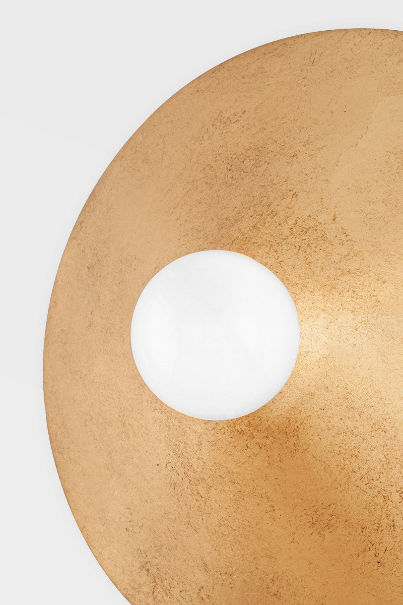 Troy Lighting - B7841-VGL - One Light Wall Sconce - Summit - Vintage Gold Leaf