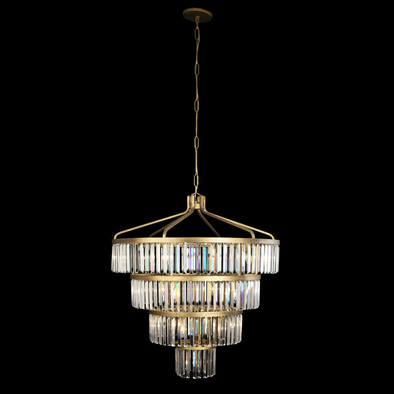 19 Light Pendant<br /><span style="color:#4AB0CE;">Entrega: 4-10 dias en USA</span><br /><span style="color:#4AB0CE;font-size:60%;">PREGUNTE POR ENTREGA EN PANAMA</span><br />Collection: Social Club<br />Finish: Havana Gold