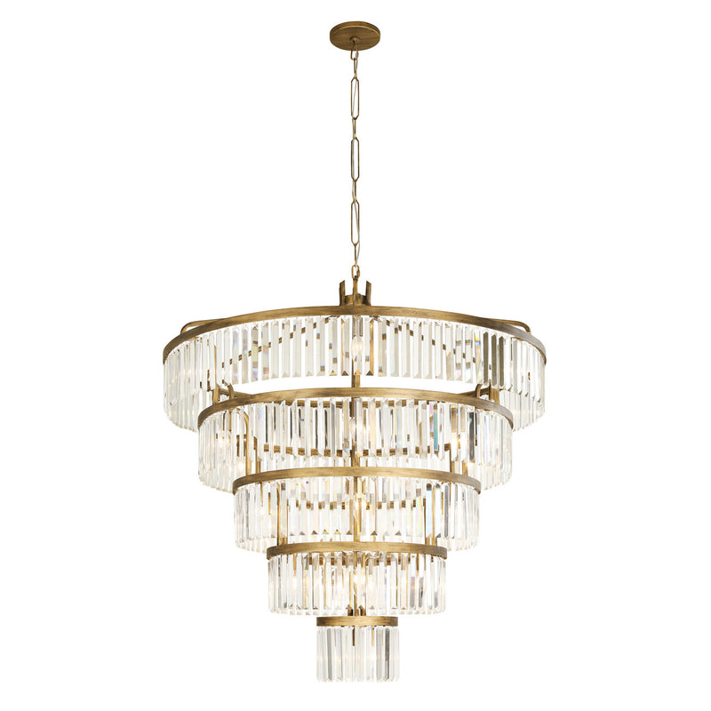 25 Light Pendant<br /><span style="color:#4AB0CE;">Entrega: 7-8 semanas en USA</span><br /><span style="color:#4AB0CE;font-size:60%;">PREGUNTE POR ENTREGA EN PANAMA</span><br />Collection: Social Club<br />Finish: Havana Gold