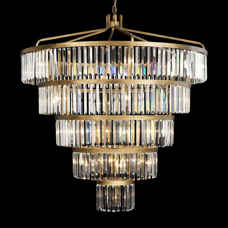 25 Light Pendant<br /><span style="color:#4AB0CE;">Entrega: 7-8 semanas en USA</span><br /><span style="color:#4AB0CE;font-size:60%;">PREGUNTE POR ENTREGA EN PANAMA</span><br />Collection: Social Club<br />Finish: Havana Gold