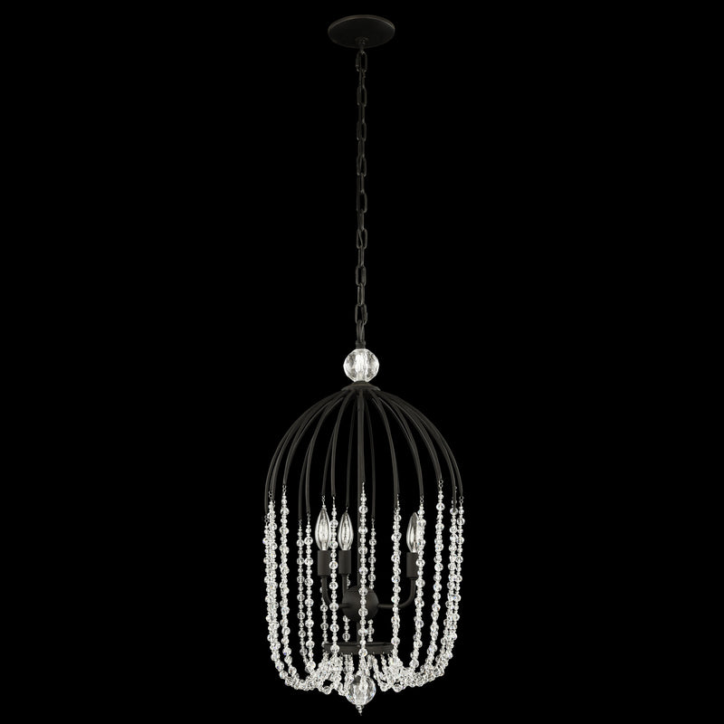 Varaluz - 343F03MB - Three Light Pendant - Voliere - Matte Black