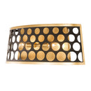 Varaluz - 346B02MBFG - Two Light Bath - Bailey - Matte Black/French Gold