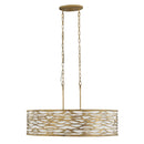Six Light Pendant<br /><span style="color:#4AB0CE;">Entrega: 9-10 semanas en USA</span><br /><span style="color:#4AB0CE;font-size:60%;">PREGUNTE POR ENTREGA EN PANAMA</span><br />Collection: Kato<br />Finish: Havana Gold