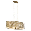 Six Light Pendant<br /><span style="color:#4AB0CE;">Entrega: 9-10 semanas en USA</span><br /><span style="color:#4AB0CE;font-size:60%;">PREGUNTE POR ENTREGA EN PANAMA</span><br />Collection: Kato<br />Finish: Havana Gold