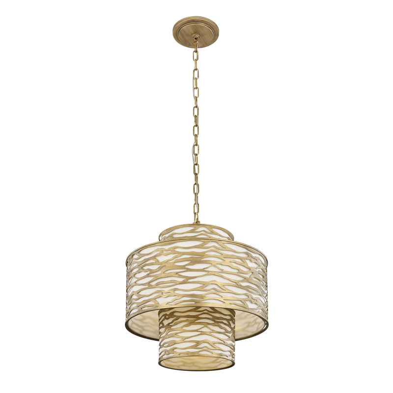 Four Light Pendant<br /><span style="color:#4AB0CE;">Entrega: 4-10 dias en USA</span><br /><span style="color:#4AB0CE;font-size:60%;">PREGUNTE POR ENTREGA EN PANAMA</span><br />Collection: Kato<br />Finish: Havana Gold