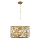 Five Light Pendant<br /><span style="color:#4AB0CE;">Entrega: 4-10 dias en USA</span><br /><span style="color:#4AB0CE;font-size:60%;">PREGUNTE POR ENTREGA EN PANAMA</span><br />Collection: Kato<br />Finish: Havana Gold