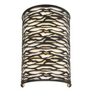 Two Light Wall Sconce<br /><span style="color:#4AB0CE;">Entrega: 4-10 dias en USA</span><br /><span style="color:#4AB0CE;font-size:60%;">PREGUNTE POR ENTREGA EN PANAMA</span><br />Collection: Kato<br />Finish: Carbon Black