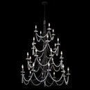 28 Light Chandelier<br /><span style="color:#4AB0CE;">Entrega: 4-5 semanas en USA</span><br /><span style="color:#4AB0CE;font-size:60%;">PREGUNTE POR ENTREGA EN PANAMA</span><br />Collection: Brentwood<br />Finish: Carbon Black