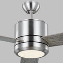 Generation Lighting - 3VNMR56BSLGD-V1 - 56" Ceiling Fan - Vision - Brushed Steel