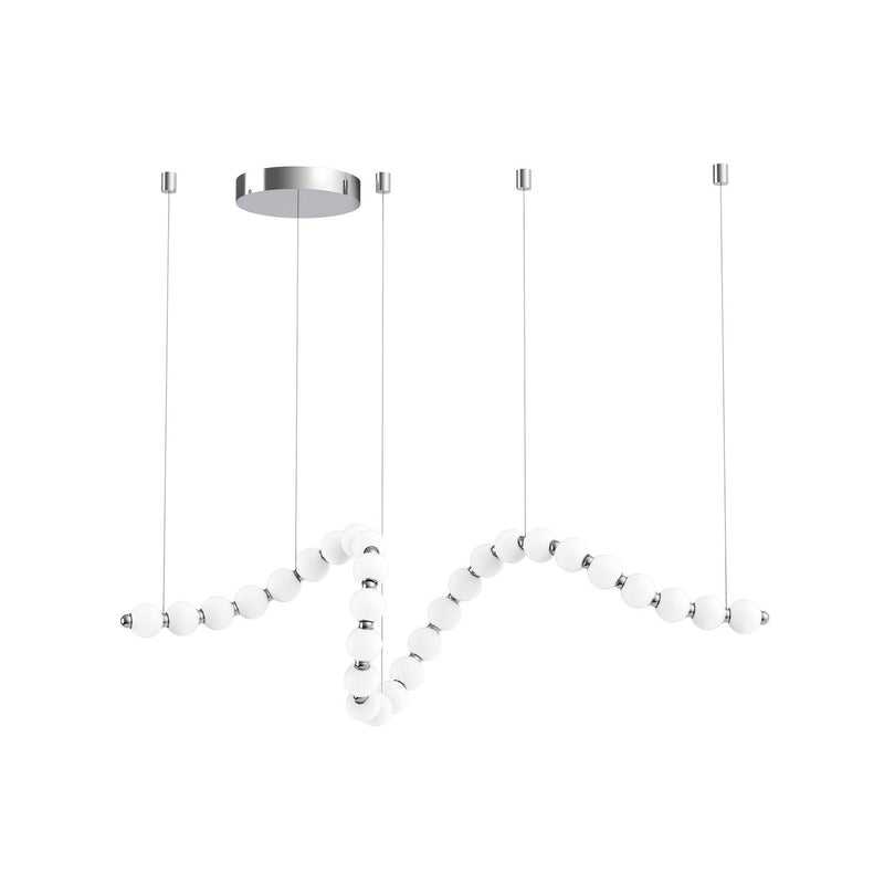 LED Chandelier<br /><span style="color:#4AB0CE;">Entrega: 4-10 dias en USA</span><br /><span style="color:#4AB0CE;font-size:60%;">PREGUNTE POR ENTREGA EN PANAMA</span><br />Collection: Akoya<br />Finish: Chrome