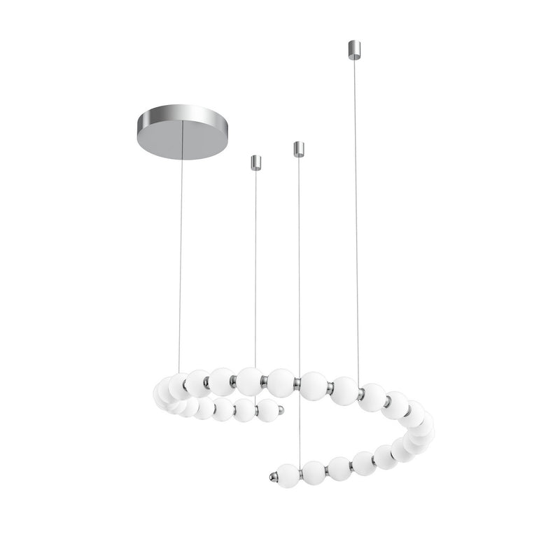 LED Chandelier<br /><span style="color:#4AB0CE;">Entrega: 4-10 dias en USA</span><br /><span style="color:#4AB0CE;font-size:60%;">PREGUNTE POR ENTREGA EN PANAMA</span><br />Collection: Akoya<br />Finish: Chrome