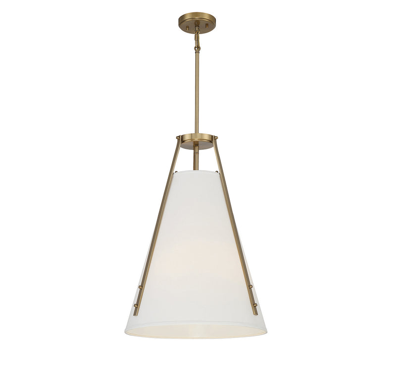 Four Light Pendant<br /><span style="color:#4AB0CE;">Entrega: 4-10 dias en USA</span><br /><span style="color:#4AB0CE;font-size:60%;">PREGUNTE POR ENTREGA EN PANAMA</span><br />Collection: Newport<br />Finish: Warm Brass