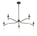 Five Light Chandelier<br /><span style="color:#4AB0CE;">Entrega: 4-10 dias en USA</span><br /><span style="color:#4AB0CE;font-size:60%;">PREGUNTE POR ENTREGA EN PANAMA</span><br />Collection: Laramie<br />Finish: Chelsea Walnut