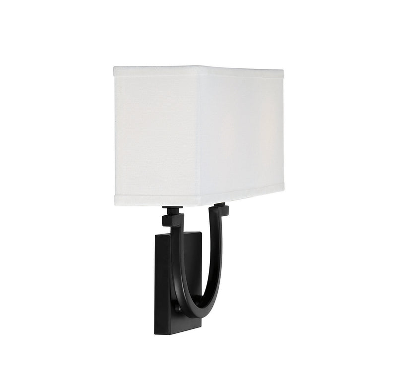 Savoy House - 9-998-2-89 - Two Light Wall Sconce - Rhodes - Matte Black