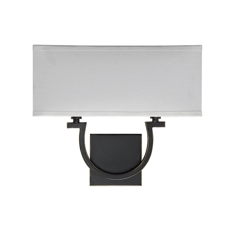 Two Light Wall Sconce<br /><span style="color: