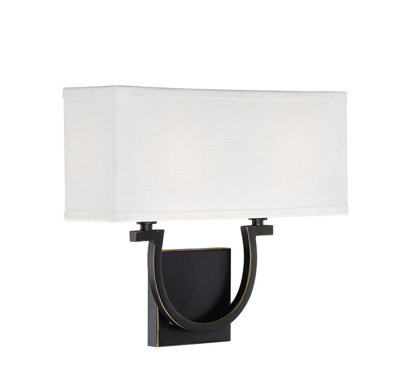 Two Light Wall Sconce<br /><span style="color: