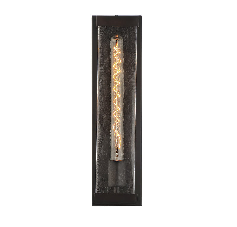 One Light Wall Sconce<br /><span style="color:#4AB0CE;">Entrega: 4-10 dias en USA</span><br /><span style="color:#4AB0CE;font-size:60%;">PREGUNTE POR ENTREGA EN PANAMA</span><br />Collection: Alberta<br />Finish: English Bronze