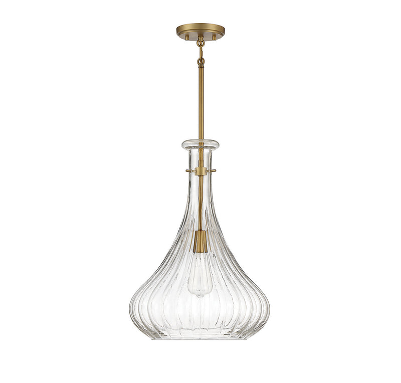 One Light Pendant<br /><span style="color:#4AB0CE;">Entrega: 1-2 semanas en USA</span><br /><span style="color:#4AB0CE;font-size:60%;">PREGUNTE POR ENTREGA EN PANAMA</span><br />Collection: Bristo<br />Finish: Warm Brass