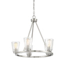 Five Light Chandelier<br /><span style="color:#4AB0CE;">Entrega: 4-10 dias en USA</span><br /><span style="color:#4AB0CE;font-size:60%;">PREGUNTE POR ENTREGA EN PANAMA</span><br />Collection: Calhoun<br />Finish: Satin Nickel