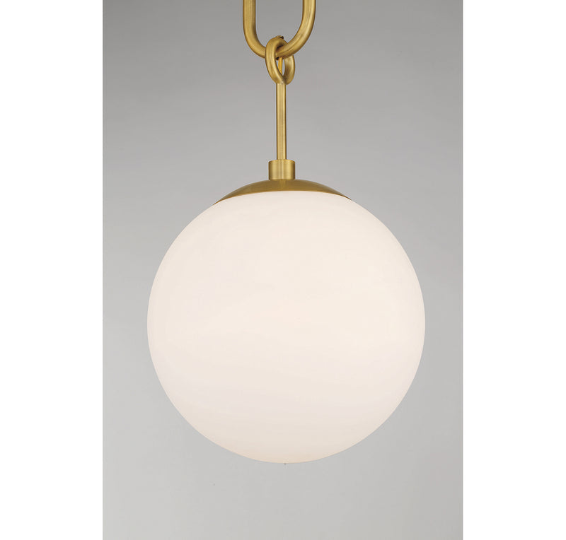 Savoy House - 7-180-1-322 - One Light Pendant - Becker - Warm Brass