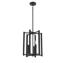 Three Light Pendant<br /><span style="color:#4AB0CE;">Entrega: 4-10 dias en USA</span><br /><span style="color:#4AB0CE;font-size:60%;">PREGUNTE POR ENTREGA EN PANAMA</span><br />Collection: Benson<br />Finish: Matte Black