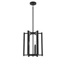 Savoy House - 3-7700-3-89 - Three Light Pendant - Benson - Matte Black
