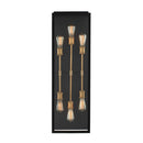 Six Light Wall Sconce<br /><span style="color:#4AB0CE;">Entrega: 4-10 dias en USA</span><br /><span style="color:#4AB0CE;font-size:60%;">PREGUNTE POR ENTREGA EN PANAMA</span><br />Collection: Ashland<br />Finish: Matte Black w Sanded Gold