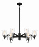 Minka-Lavery - 3996-66A - Six Light Chandelier - Beckonridge - Coal