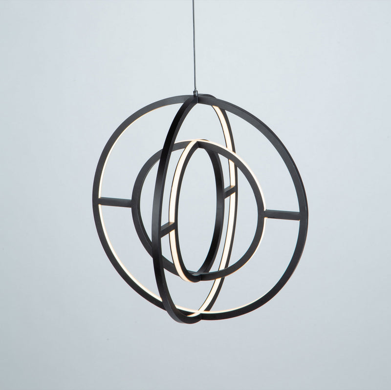 LED Chandelier<br /><span style="color:#4AB0CE;">Entrega: 4-10 dias en USA</span><br /><span style="color:#4AB0CE;font-size:60%;">PREGUNTE POR ENTREGA EN PANAMA</span><br />Collection: Celestial<br />Finish: Matte Black