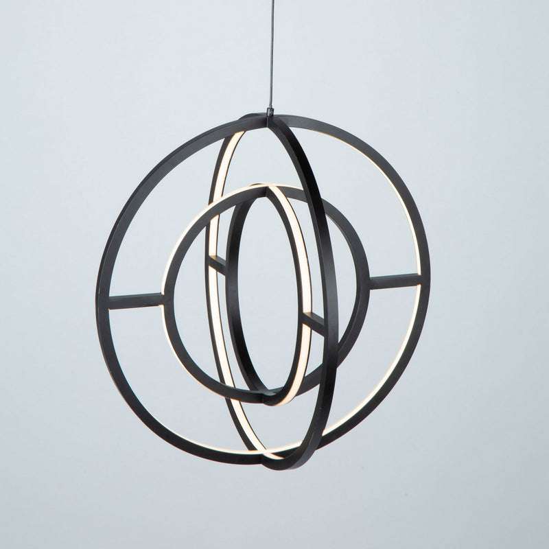 LED Chandelier<br /><span style="color:#4AB0CE;">Entrega: 4-10 dias en USA</span><br /><span style="color:#4AB0CE;font-size:60%;">PREGUNTE POR ENTREGA EN PANAMA</span><br />Collection: Celestial<br />Finish: Matte Black