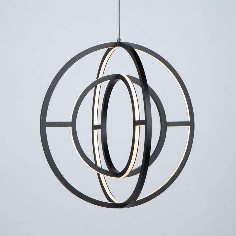 LED Chandelier<br /><span style="color:#4AB0CE;">Entrega: 4-10 dias en USA</span><br /><span style="color:#4AB0CE;font-size:60%;">PREGUNTE POR ENTREGA EN PANAMA</span><br />Collection: Celestial<br />Finish: Matte Black