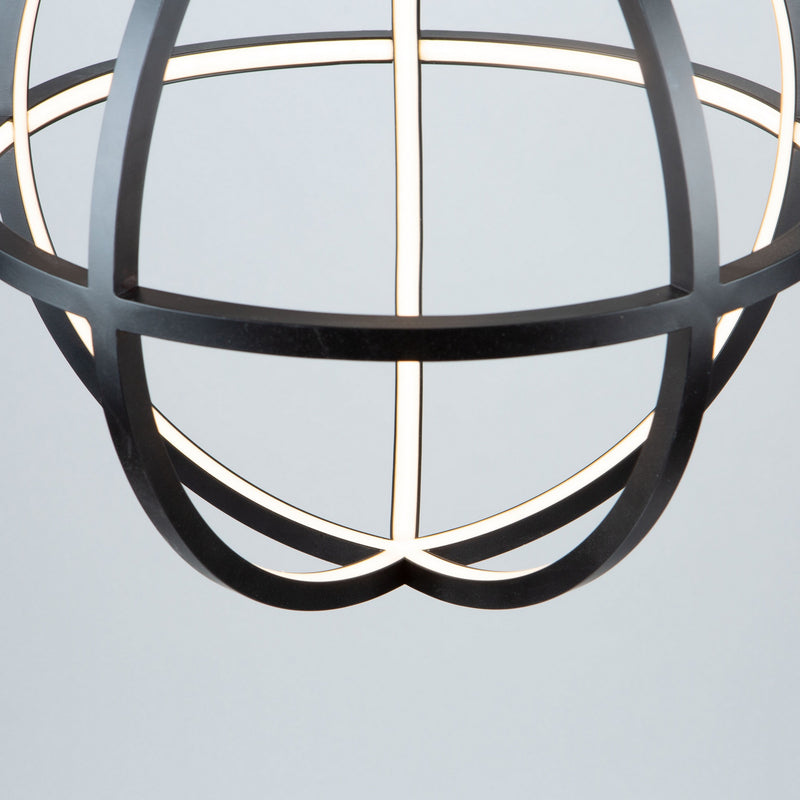 LED Chandelier<br /><span style="color:#4AB0CE;">Entrega: 4-10 dias en USA</span><br /><span style="color:#4AB0CE;font-size:60%;">PREGUNTE POR ENTREGA EN PANAMA</span><br />Collection: Celestial<br />Finish: Matte Black