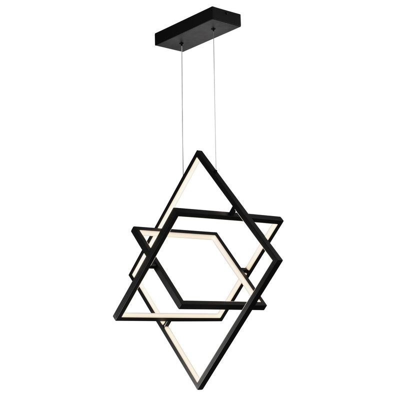LED Pendant<br /><span style="color:#4AB0CE;">Entrega: 4-10 dias en USA</span><br /><span style="color:#4AB0CE;font-size:60%;">PREGUNTE POR ENTREGA EN PANAMA</span><br />Collection: Graymar<br />Finish: Black