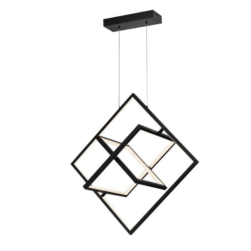 LED Pendant<br /><span style="color:#4AB0CE;">Entrega: 4-10 dias en USA</span><br /><span style="color:#4AB0CE;font-size:60%;">PREGUNTE POR ENTREGA EN PANAMA</span><br />Collection: Graymar<br />Finish: Black