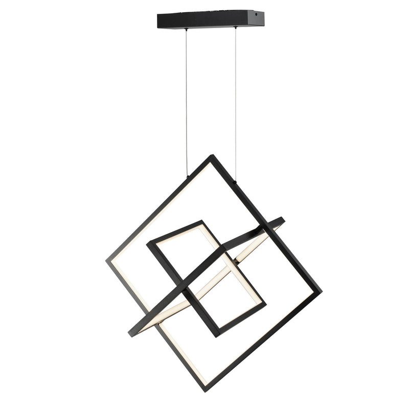 LED Pendant<br /><span style="color:#4AB0CE;">Entrega: 4-10 dias en USA</span><br /><span style="color:#4AB0CE;font-size:60%;">PREGUNTE POR ENTREGA EN PANAMA</span><br />Collection: Graymar<br />Finish: Black