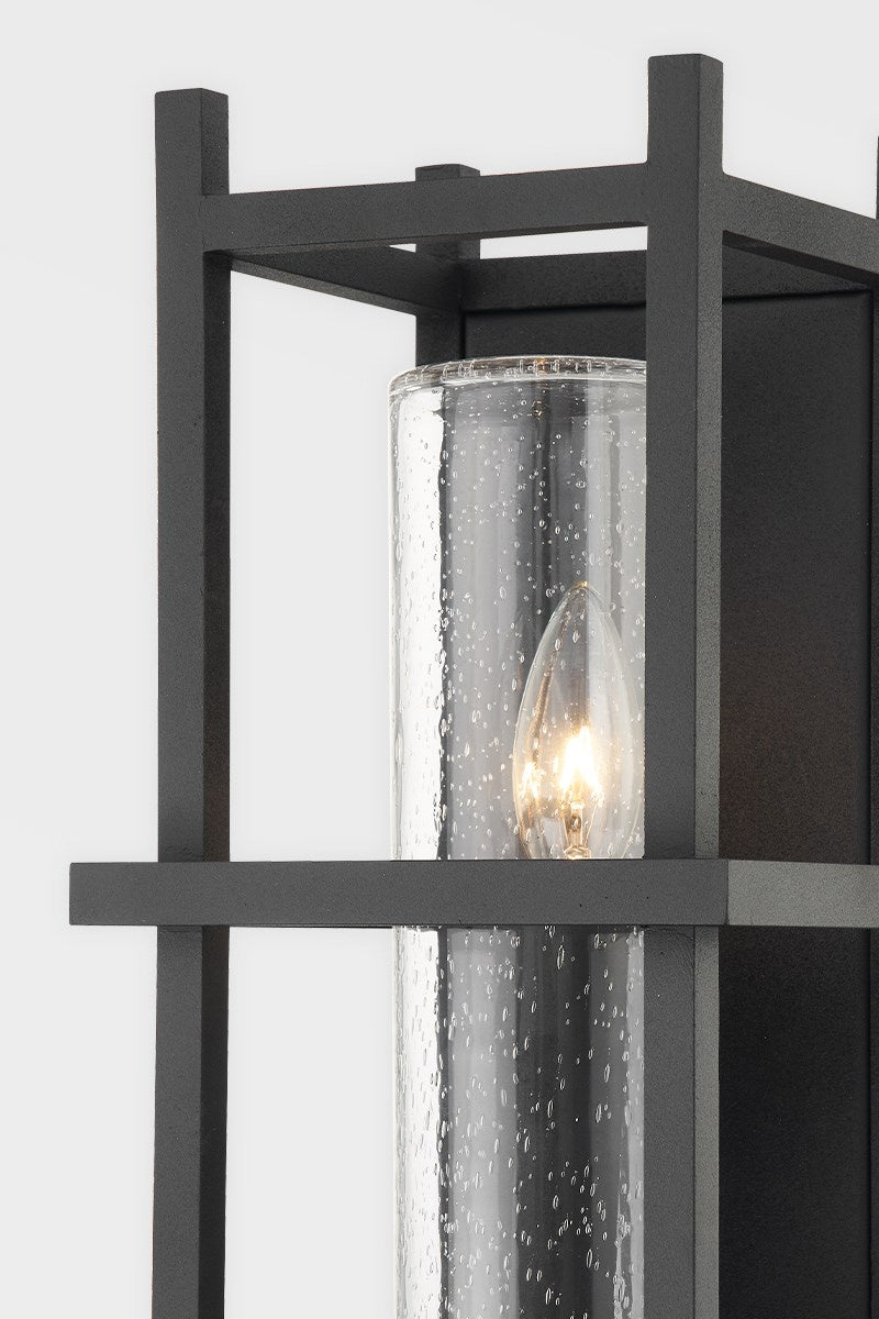 Troy Lighting - B7501-TBK - One Light Wall Sconce - Carlo - Textured Black