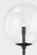 One Light Wall Sconce<br /><span style="color:#4AB0CE;">Entrega: 4-10 dias en USA</span><br /><span style="color:#4AB0CE;font-size:60%;">PREGUNTE POR ENTREGA EN PANAMA</span><br />Collection: Madrid<br />Finish: Soft Black
