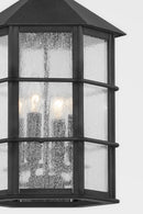 Four Light Outdoor Lantern<br /><span style="color:#4AB0CE;">Entrega: 4-10 dias en USA</span><br /><span style="color:#4AB0CE;font-size:60%;">PREGUNTE POR ENTREGA EN PANAMA</span><br />Collection: Lake County<br />Finish: French Iron