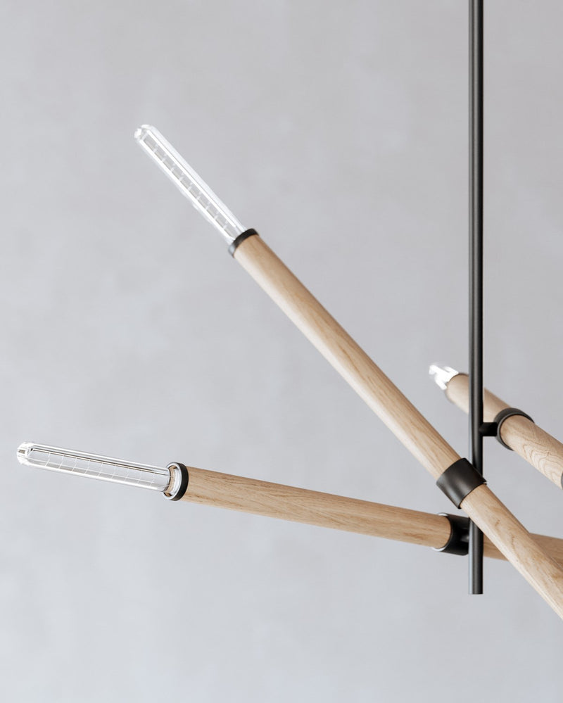 Six Light Chandelier<br /><span style="color:#4AB0CE;">Entrega: 4-10 dias en USA</span><br /><span style="color:#4AB0CE;font-size:60%;">PREGUNTE POR ENTREGA EN PANAMA</span><br />Collection: Cruiz<br />Finish: Soft Black