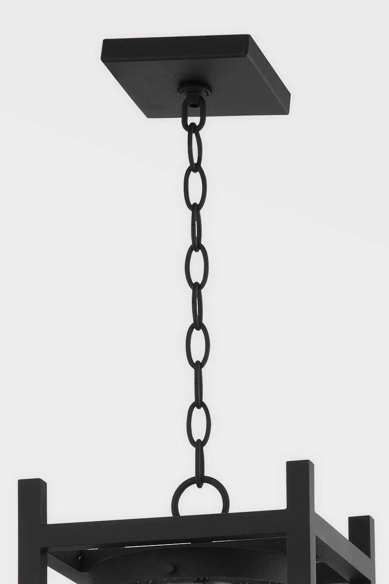 Troy Lighting - F7526-TBK - Four Light Exterior Lantern - Carlo - Textured Black