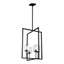 Four Light Hall / Foyer<br /><span style="color:#4AB0CE;">Entrega: 4-10 dias en USA</span><br /><span style="color:#4AB0CE;font-size:60%;">PREGUNTE POR ENTREGA EN PANAMA</span><br />Collection: Mitte<br />Finish: Midnight Black