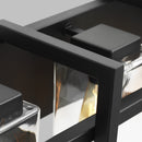 Four Light Wall / Bath<br /><span style="color:#4AB0CE;">Entrega: 4-10 dias en USA</span><br /><span style="color:#4AB0CE;font-size:60%;">PREGUNTE POR ENTREGA EN PANAMA</span><br />Collection: Mitte<br />Finish: Midnight Black