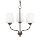 Generation Lighting - 3102803-710 - Three Light Chandelier - Windom - Bronze