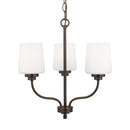 Generation Lighting - 3102803-710 - Three Light Chandelier - Windom - Bronze