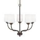 Generation Lighting - 3102805-710 - Five Light Chandelier - Windom - Bronze