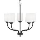 Generation Lighting - 3102805-112 - Five Light Chandelier - Windom - Midnight Black