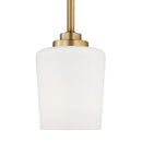 Generation Lighting - 6102801-848 - One Light Mini-Pendant - Windom - Satin Brass