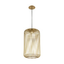 LED Pendant<br /><span style="color:#4AB0CE;">Entrega: 4-10 dias en USA</span><br /><span style="color:#4AB0CE;font-size:60%;">PREGUNTE POR ENTREGA EN PANAMA</span><br />Collection: Kai<br />Finish: Plated Brass